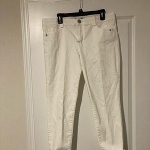 Democracy size 14 White Jean Capri